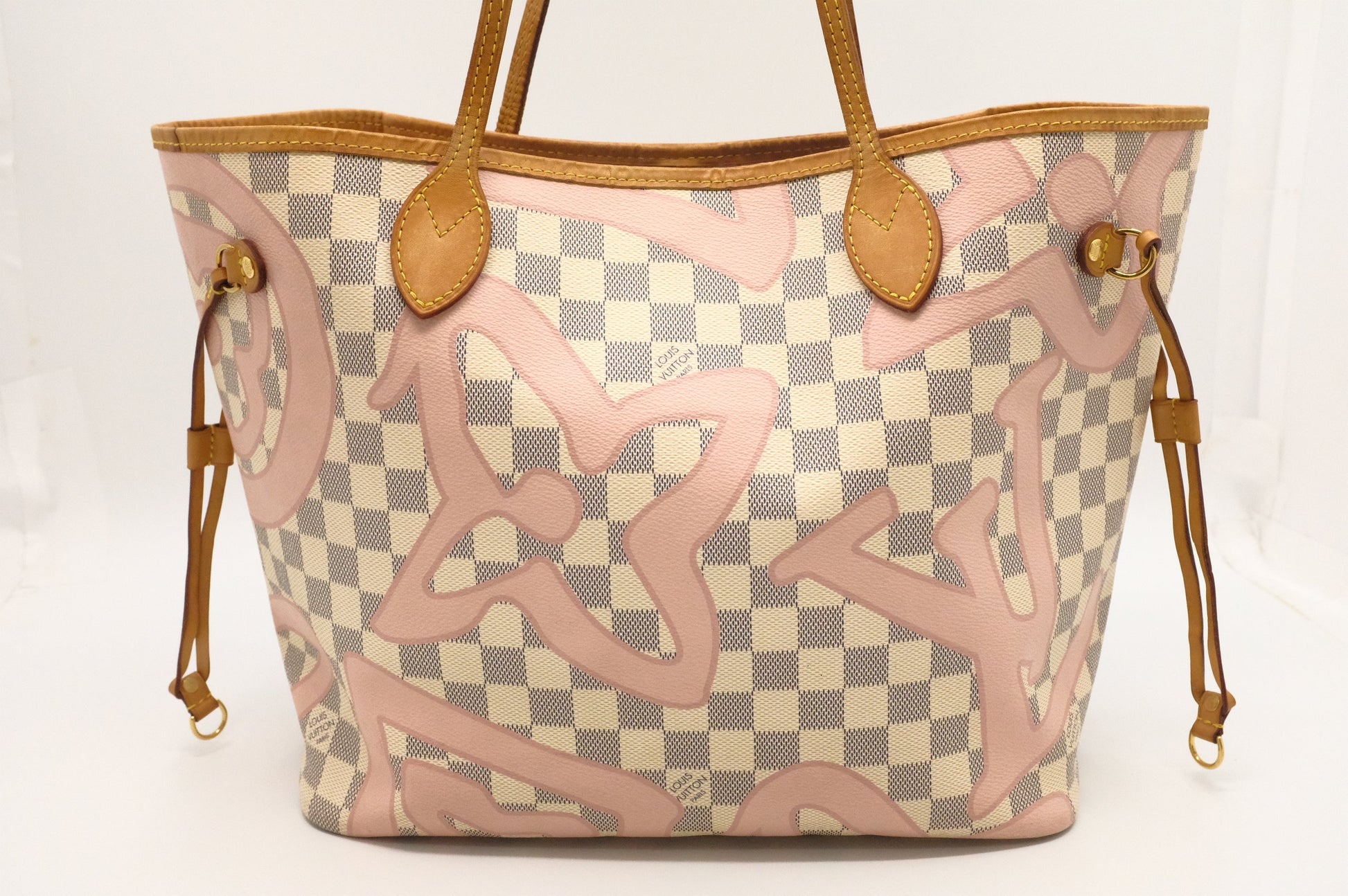 Louis Vuitton Neverfull MM in Tahitienne Damier Azur Canvas