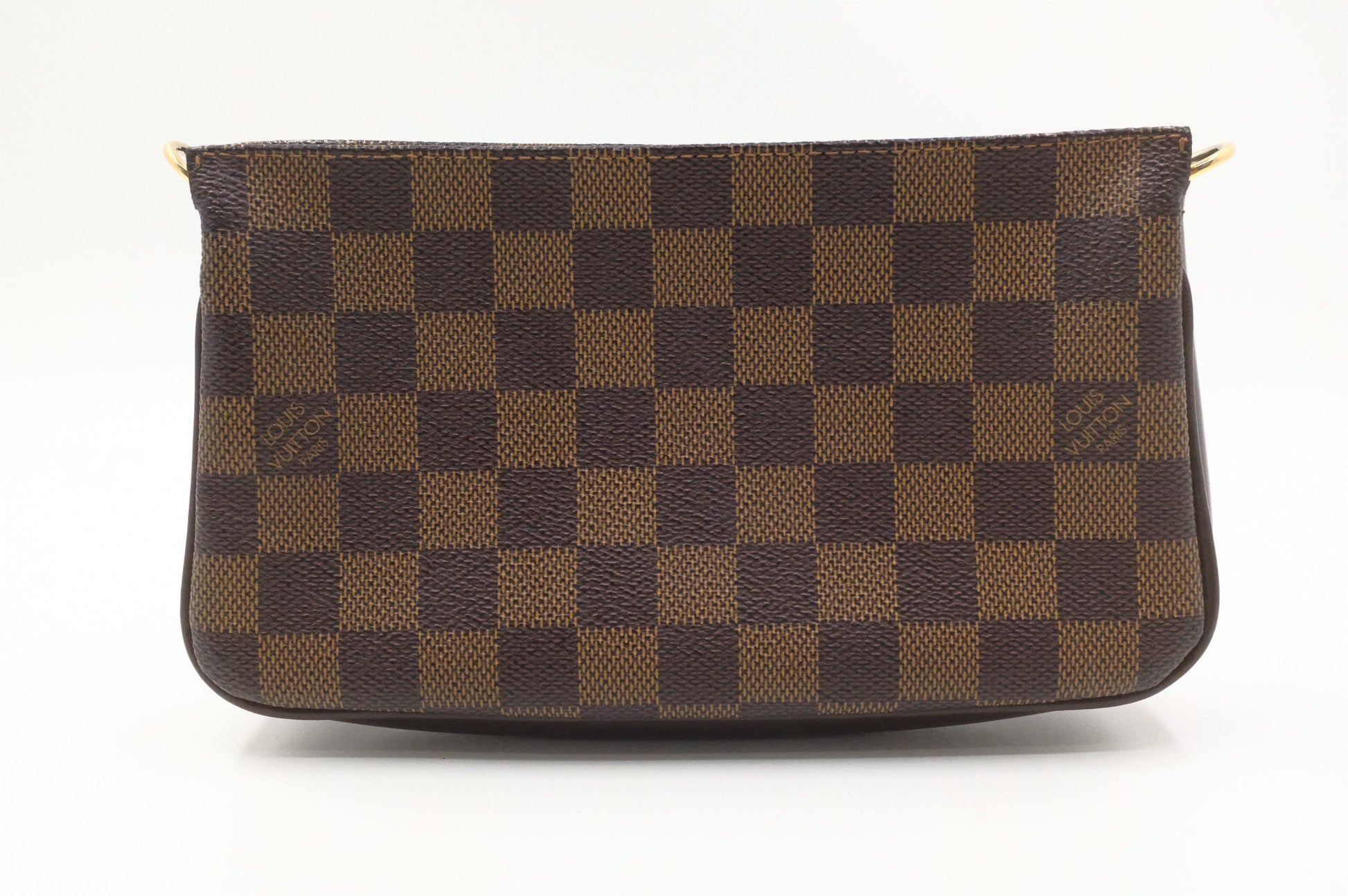  Louis Vuitton Navona Pochette Accessoires in Damier Ebene Canvas