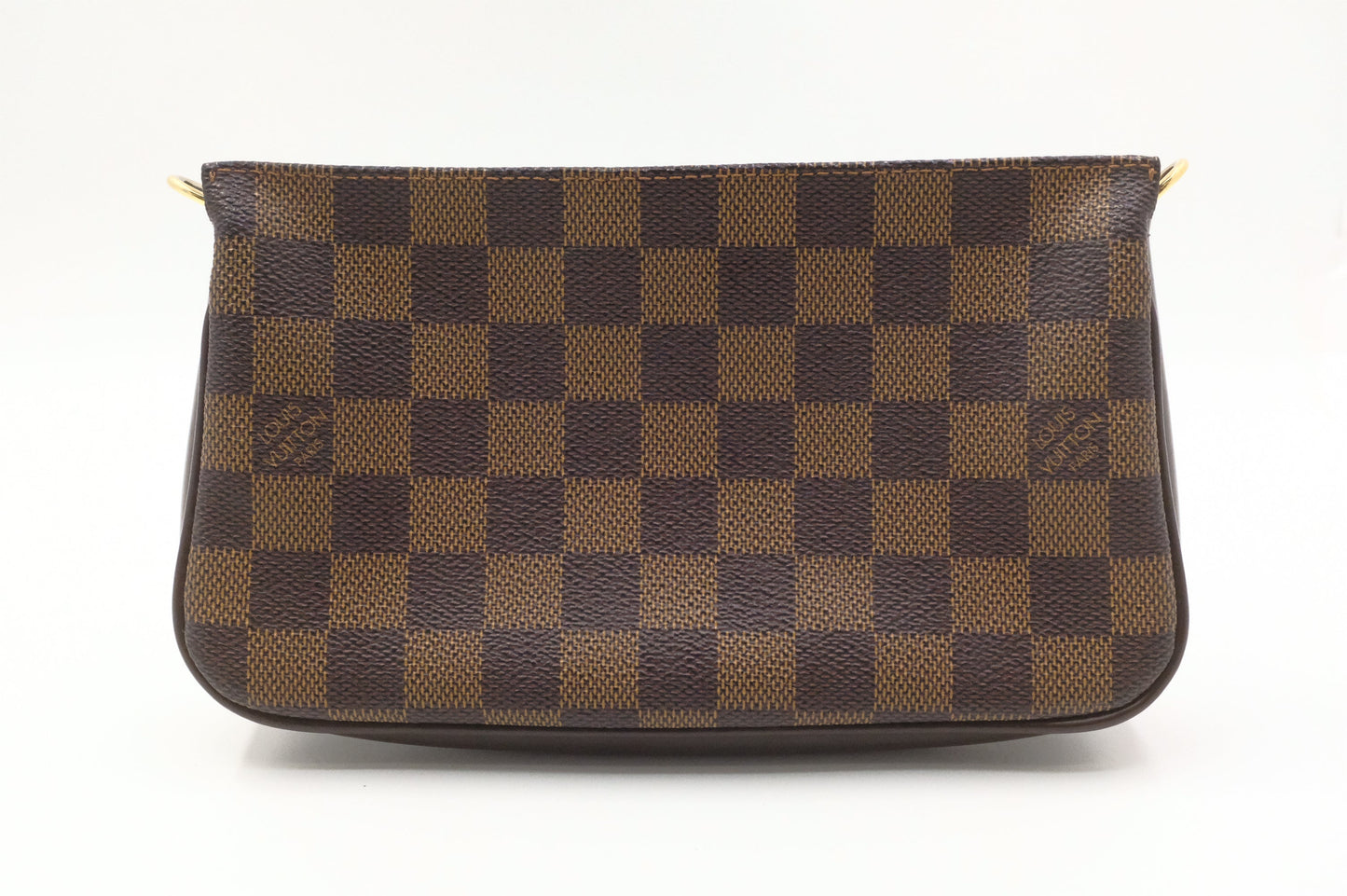  Louis Vuitton Navona Pochette Accessoires in Damier Ebene Canvas