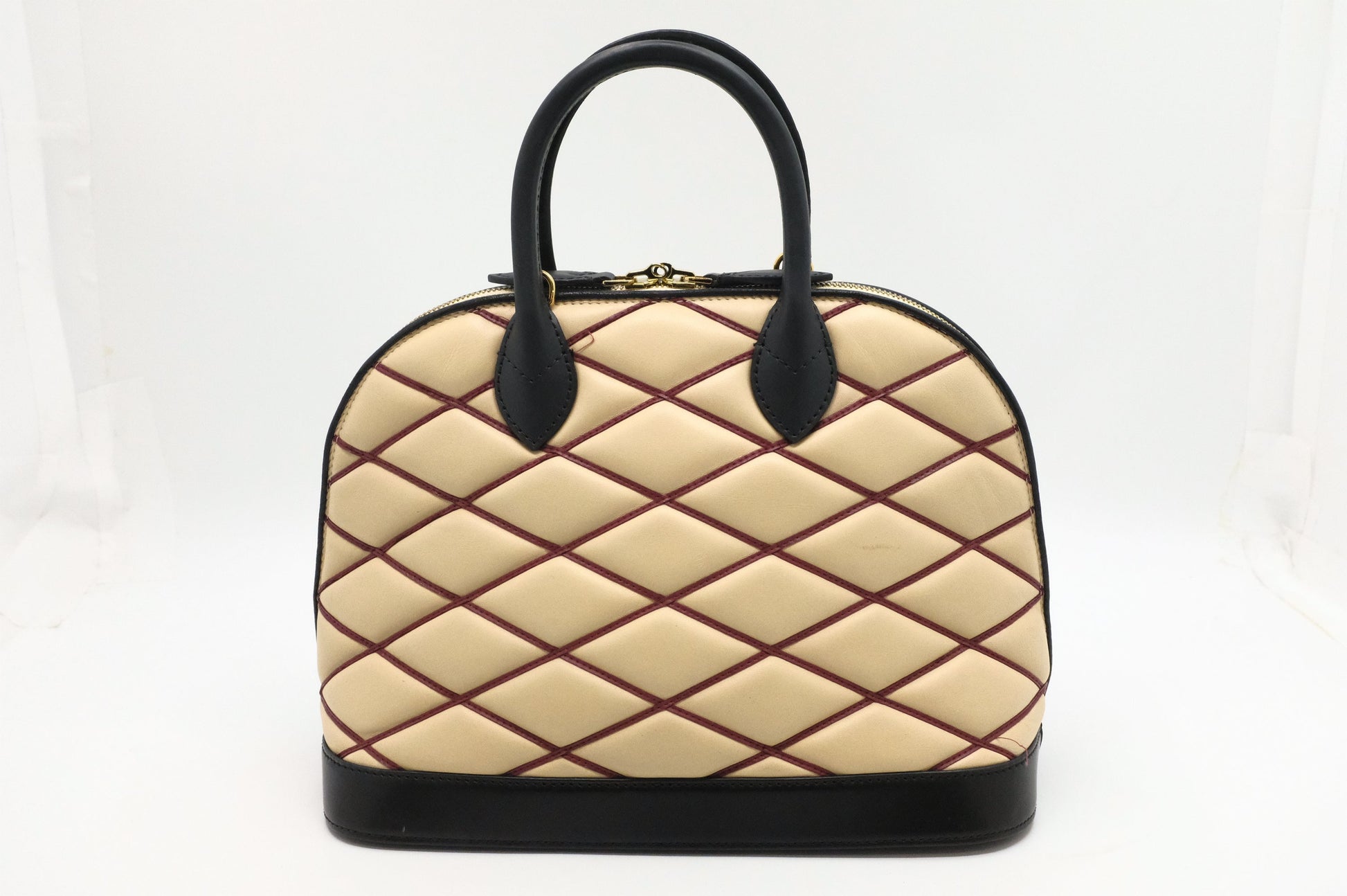 Louis Vuitton Alma in Maltage Beige Leather