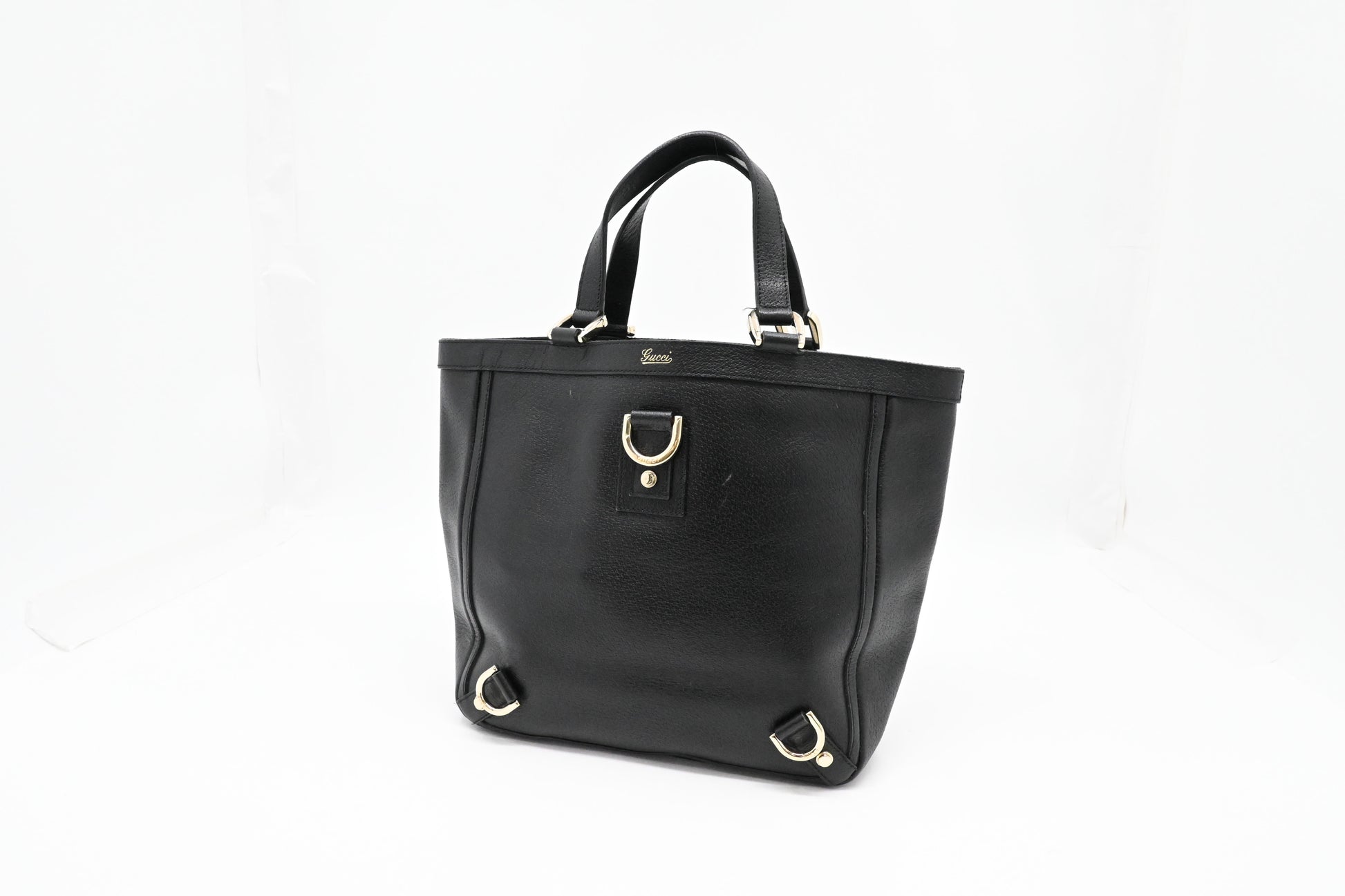 Gucci Handbag in Black Leather