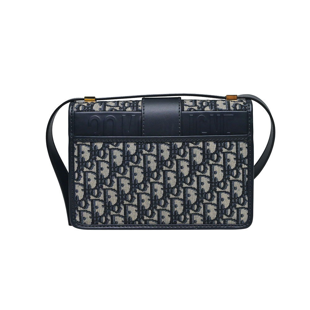 Blue Dior Oblique Jacquard 30 Montaigne Bag - 3 (Rented Out)