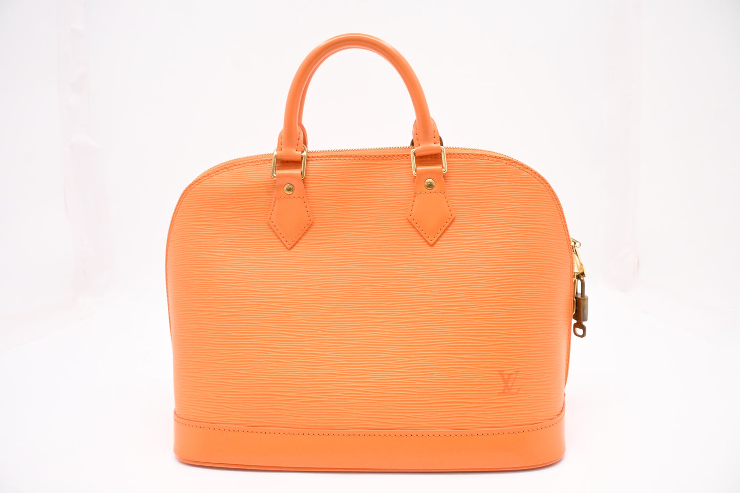 Louis Vuitton Alma in Orange Epi Leather