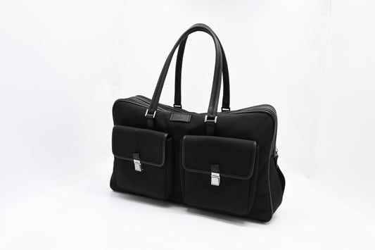Gucci Travel Bag in Black Canvas