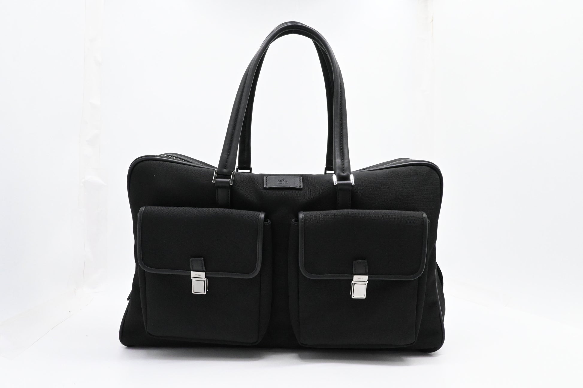 Gucci Travel Bag in Black Canvas