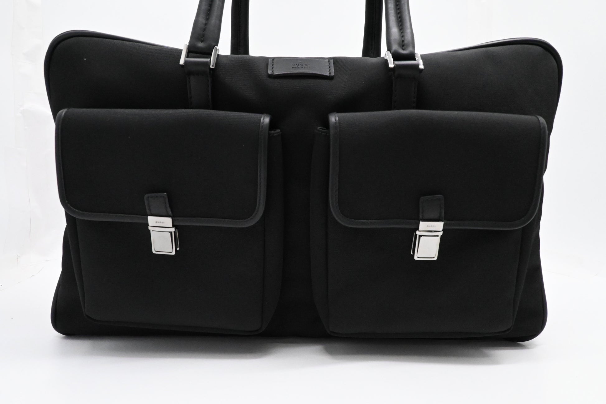 Gucci Travel Bag in Black Canvas