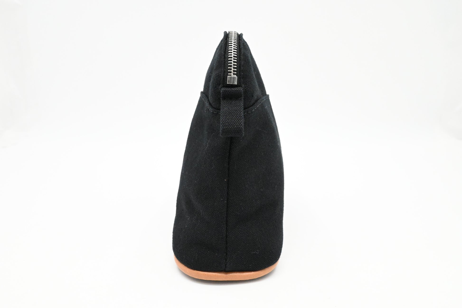 Hermes Bolide Pouch 20 in Black Canvas