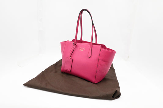 Gucci Tote in Pink Leather