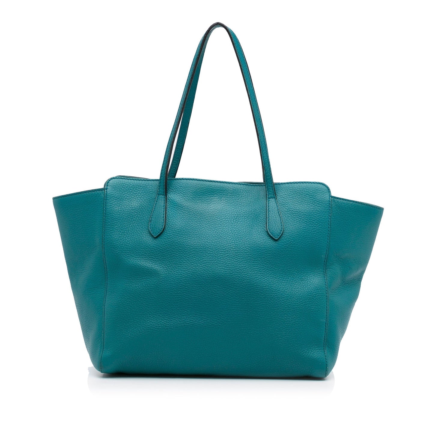 Gucci Blue Leather Tote Style 1