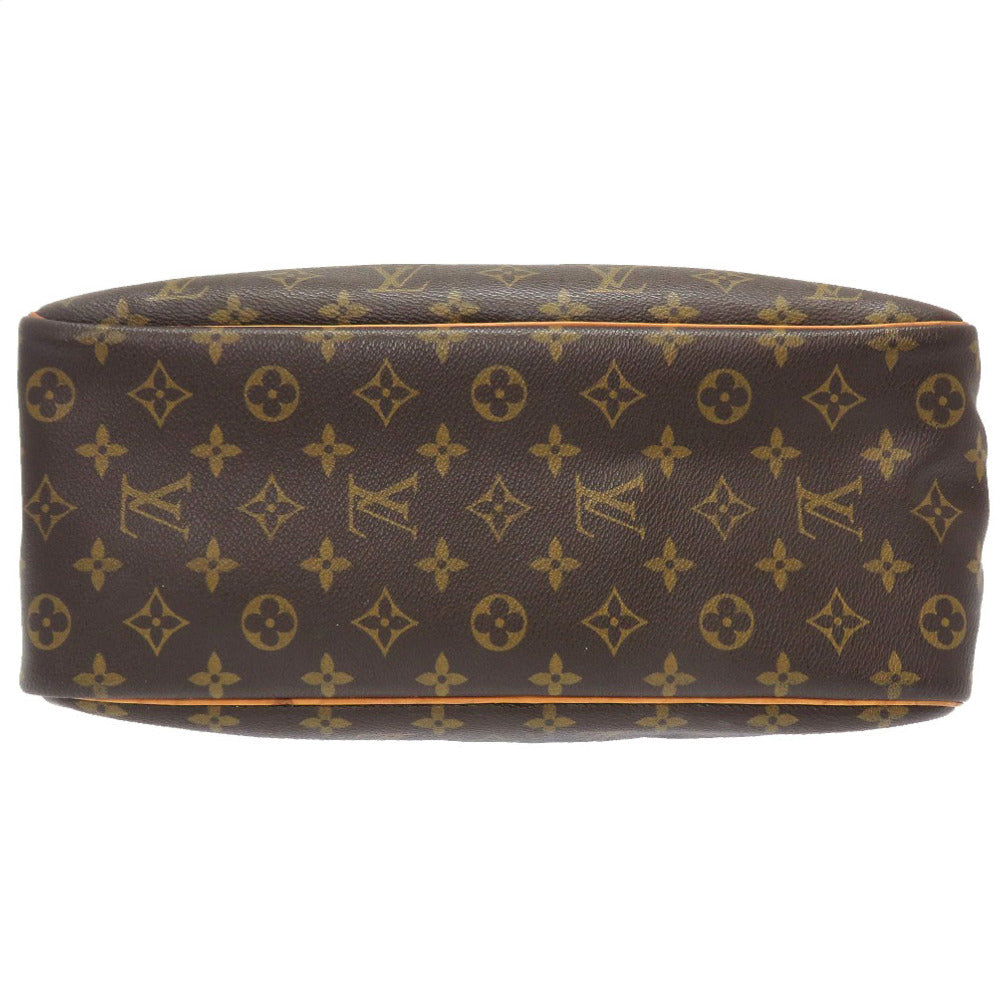 LOUIS VUITTON Handbag Monogram canvas Brown Monogram Deauville unisex(Unisex)