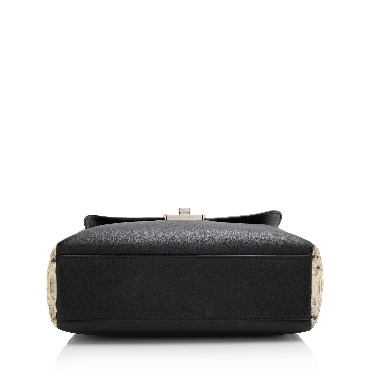 Dior Calfskin Python Diorling Large Shoulder Bag (SHF-22330)