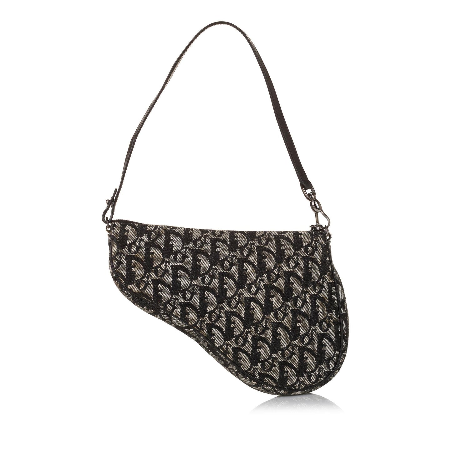 Dior Oblique Canvas Mini Saddle (SHG-32850)