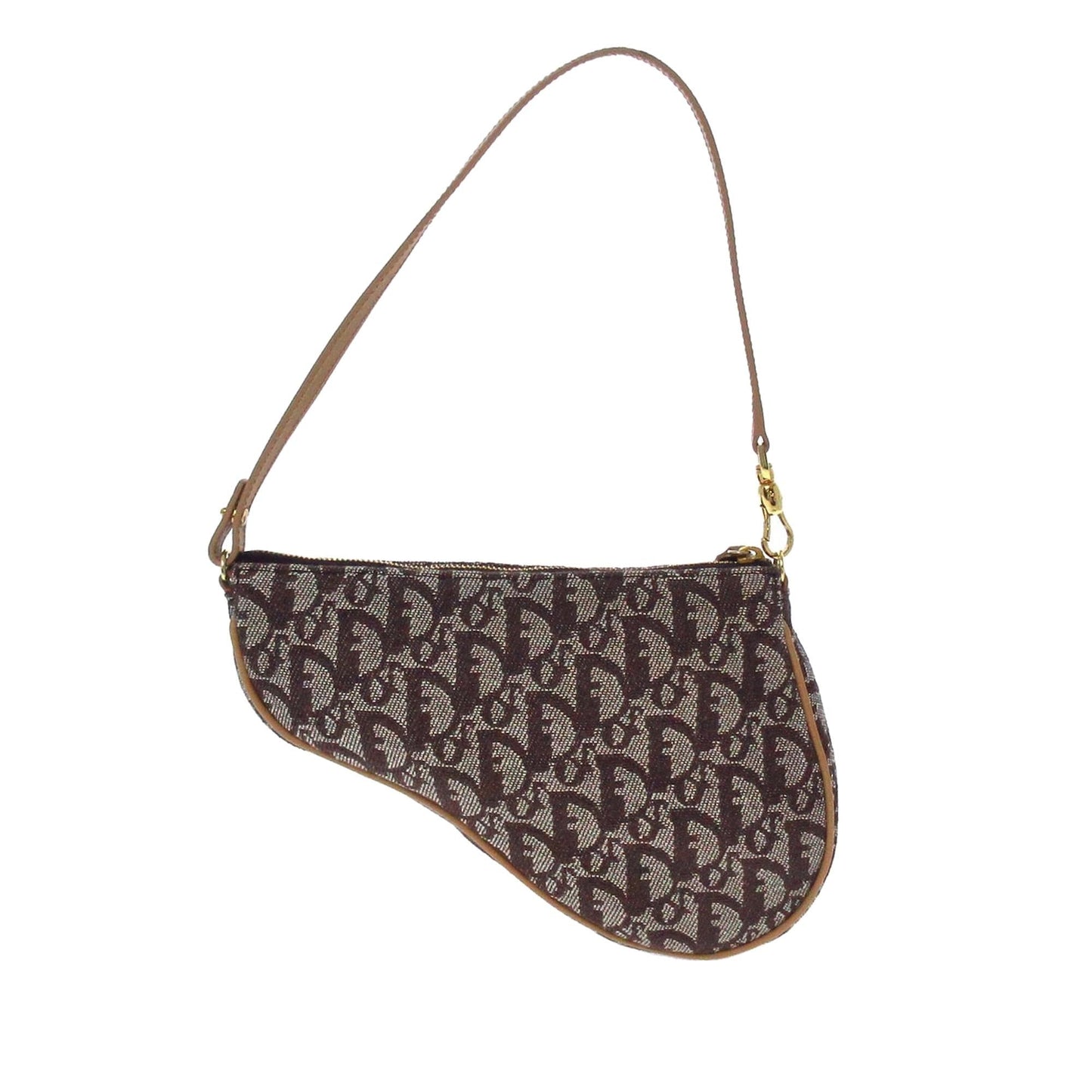 Dior Oblique Canvas Saddle (SHG-34317)