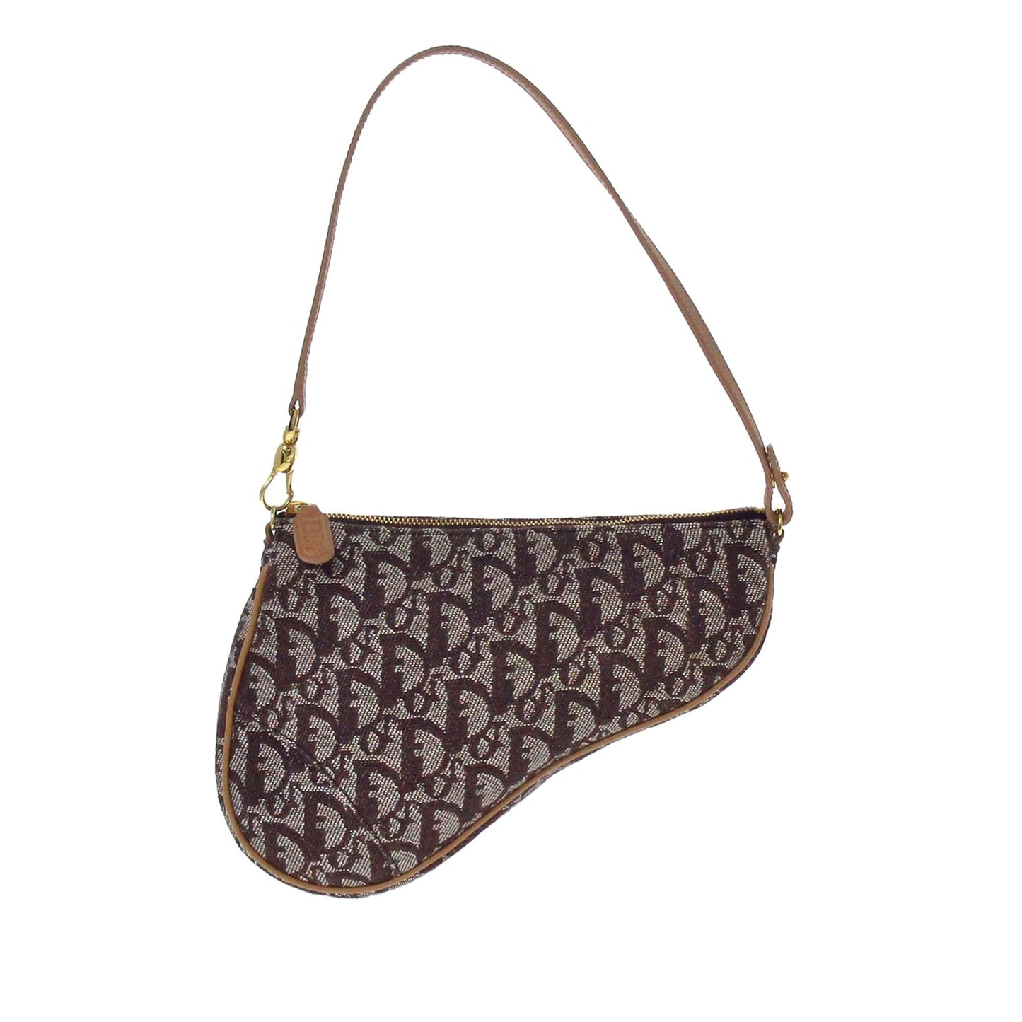 Dior Oblique Canvas Saddle (SHG-34317)