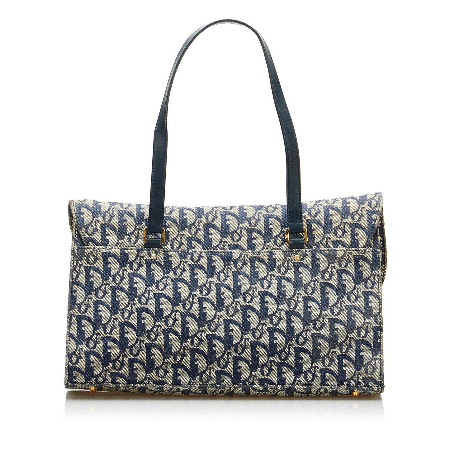Dior Oblique Double Saddle Shoulder Bag (SHG-Hd0Jmb)