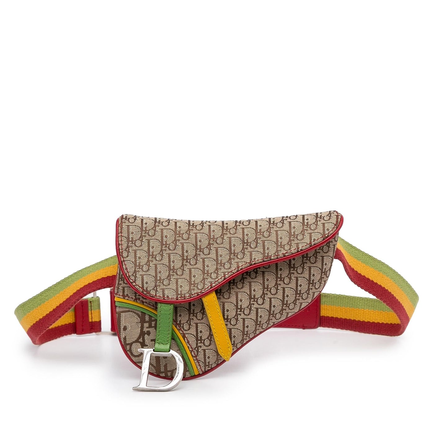 Dior Oblique Saddle Rasta Belt Bag (SHG-MmiTQ4)