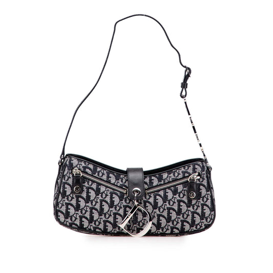 Dior Diorissimo Trotter Canvas Shoulder Bag