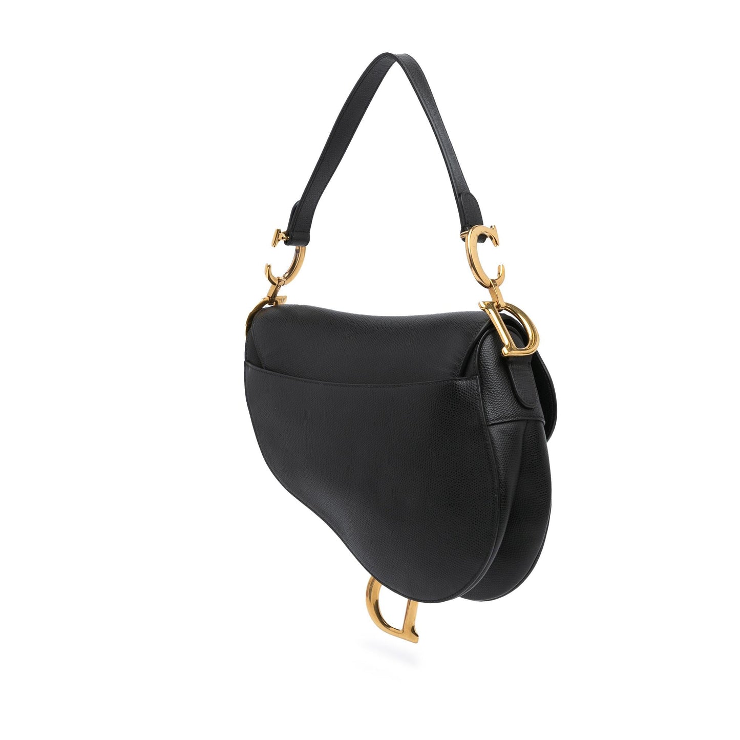 Dior Grained Calfskin Saddle Bag