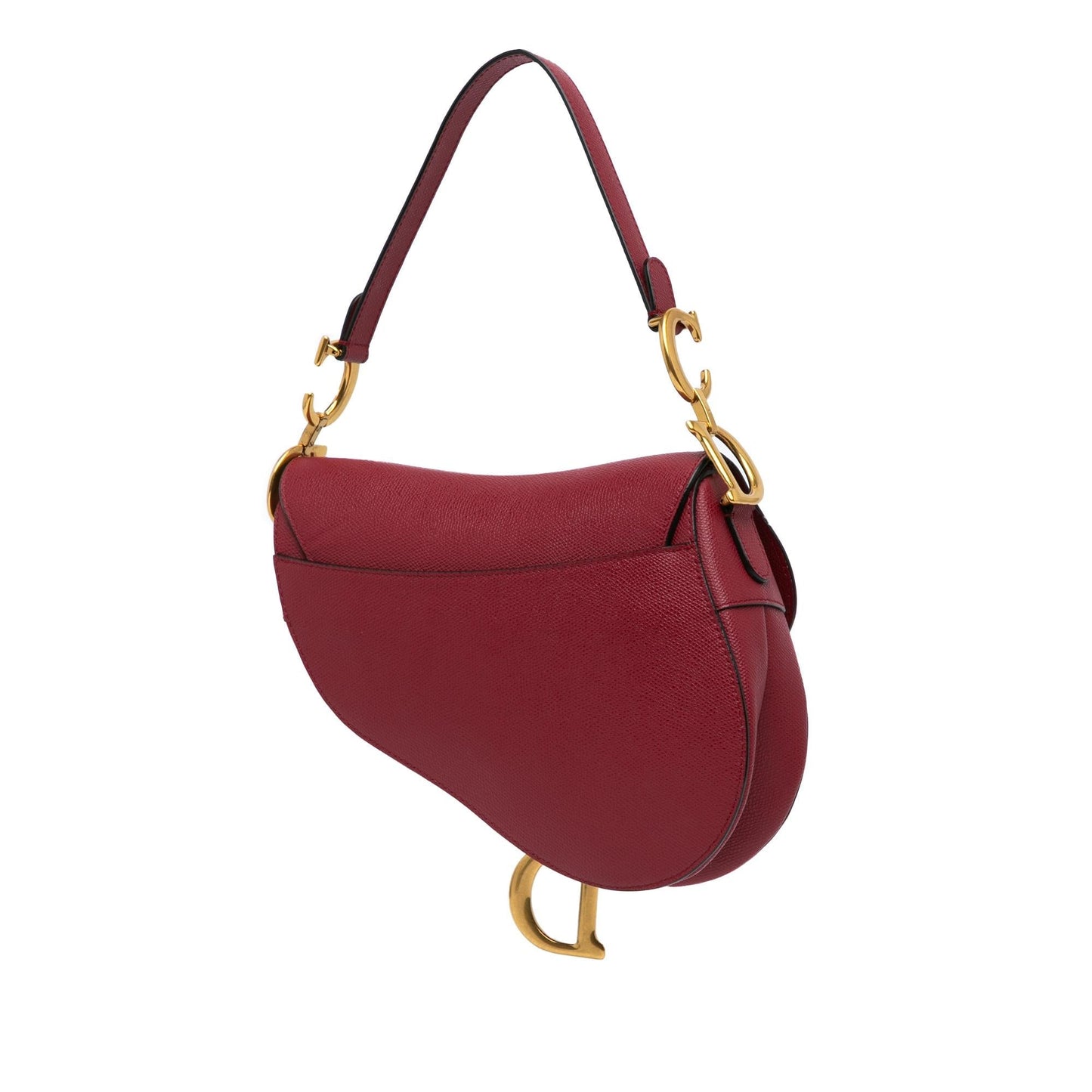 Dior Grained Calfskin Saddle Bag