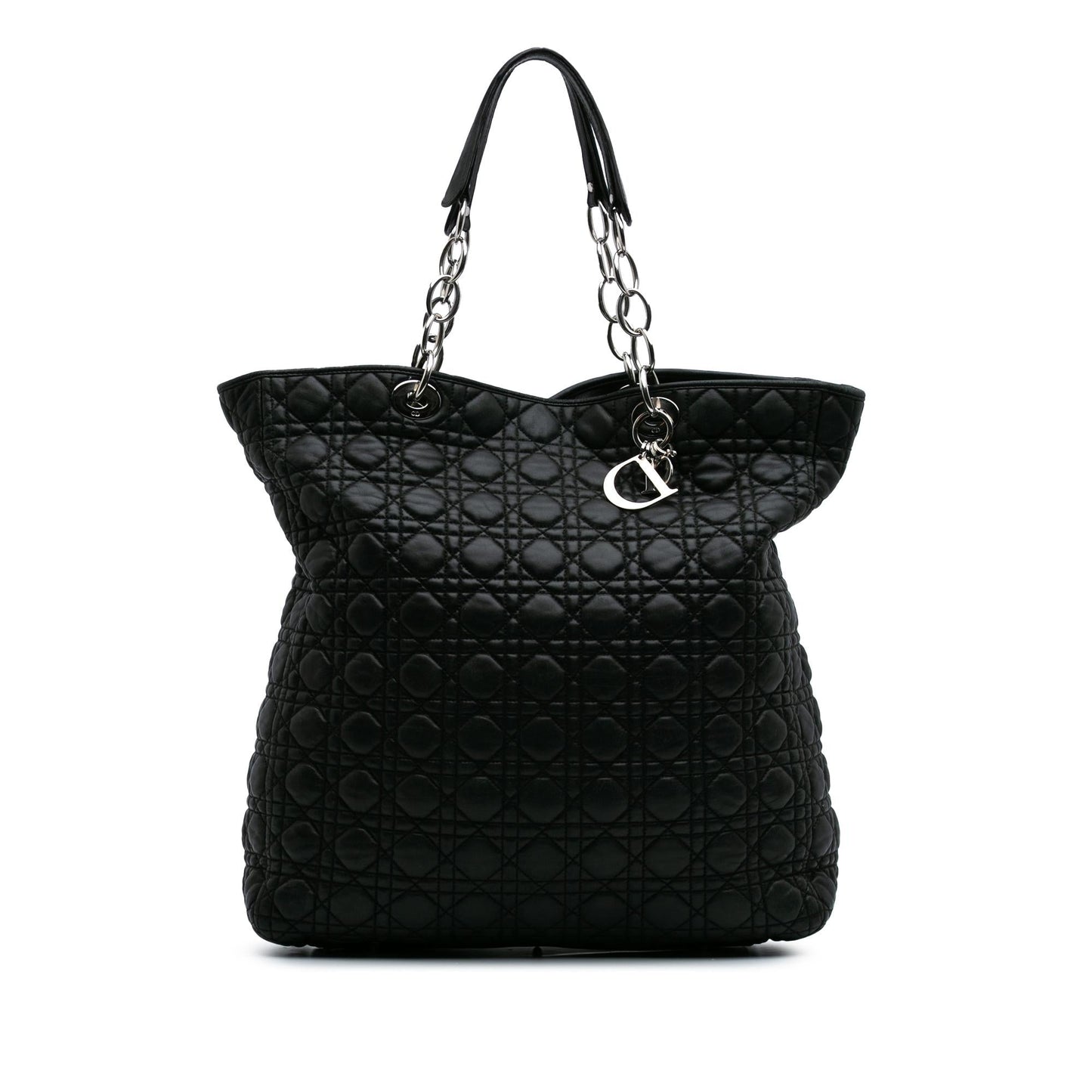 Dior Lambskin Cannage Lady Dior Soft Shopping Tote