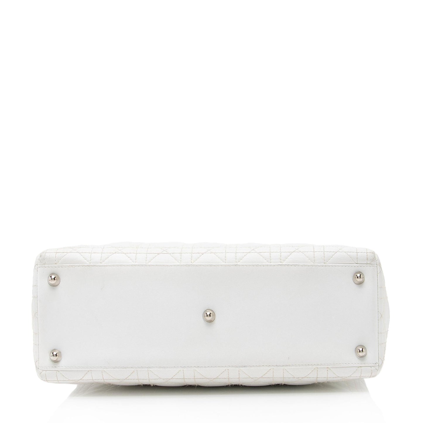 Dior Lambskin Lady Dior Large Tote -   (SHF-23256)