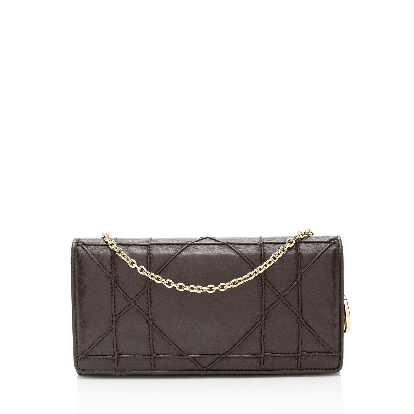 Dior Lambskin Rendezvous Wallet on Chain