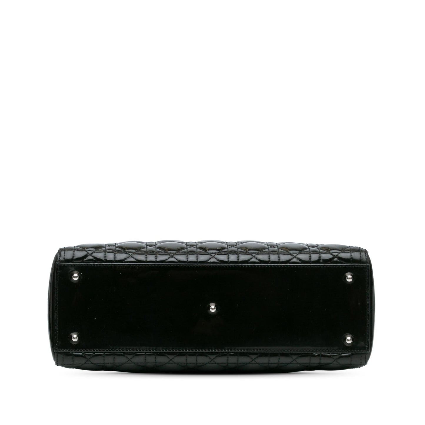 Dior Large Patent Cannage Lady Dior (SHG-IAwgOV)