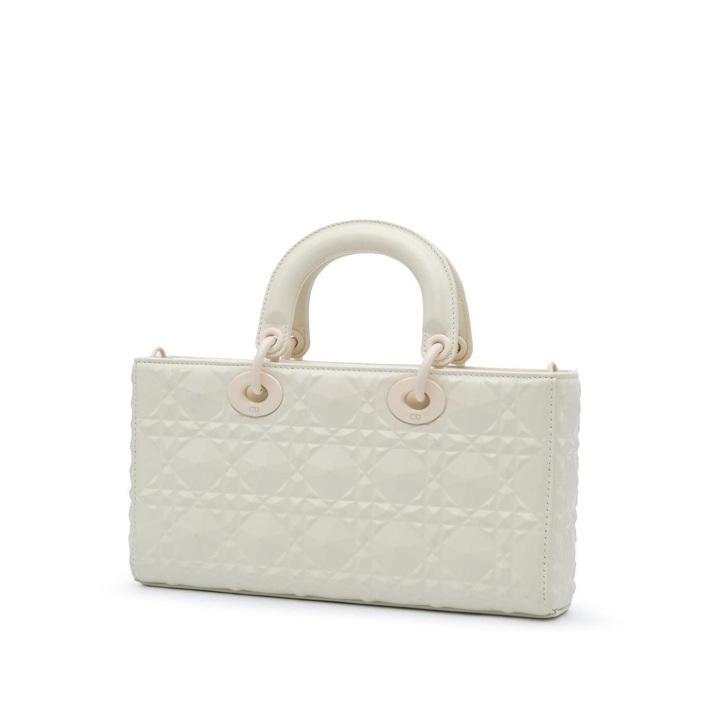 Dior Medium Calfskin Cannage Diamond Lady D Joy