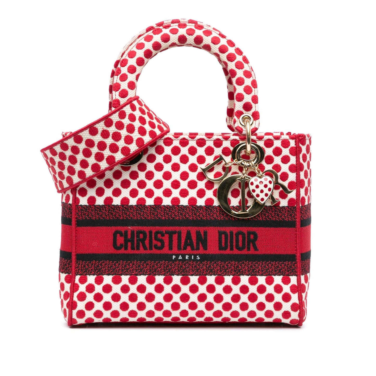 Dior Medium Canvas DiorAmour Dots Lady D Lite