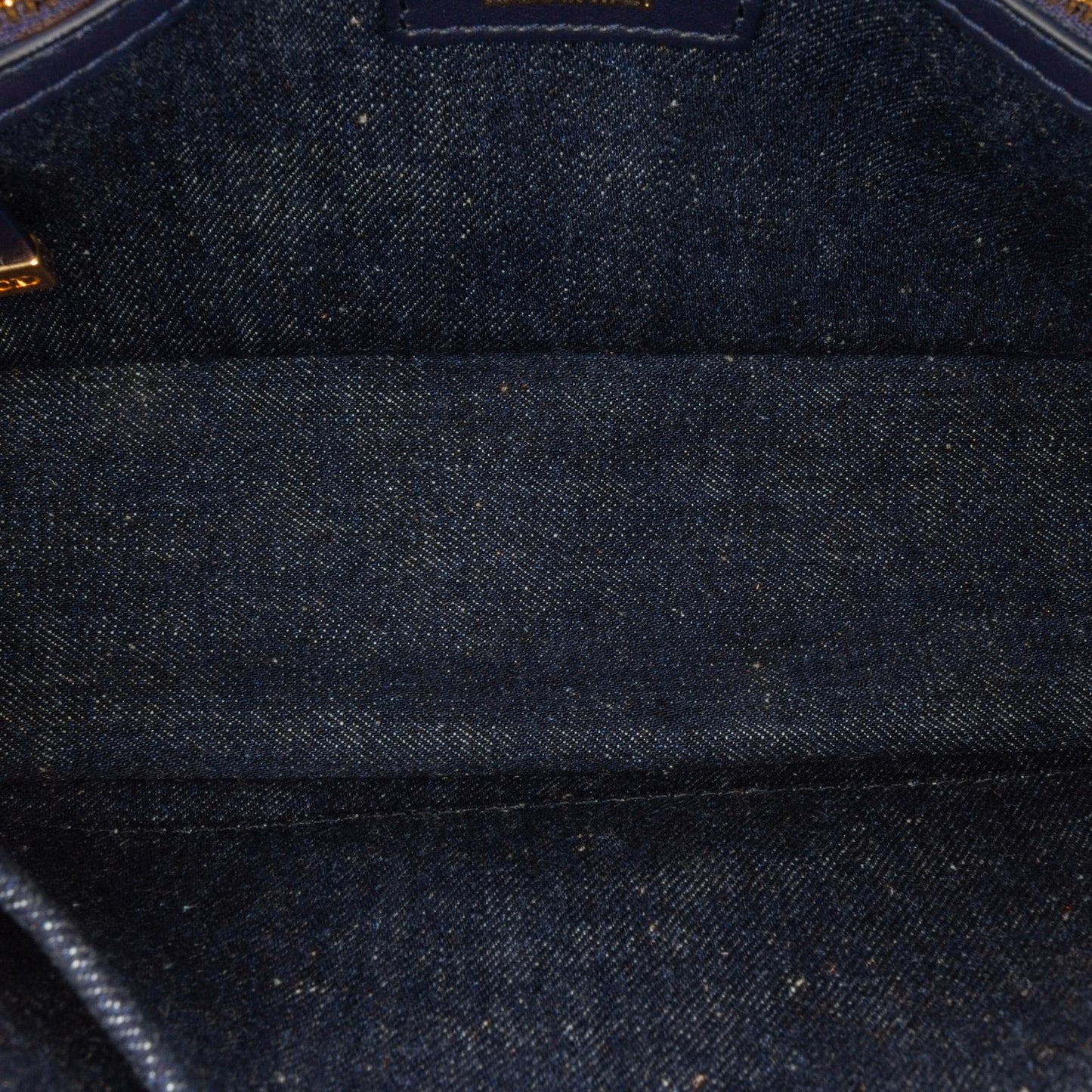 Dior Medium Denim Floral Caro Bag