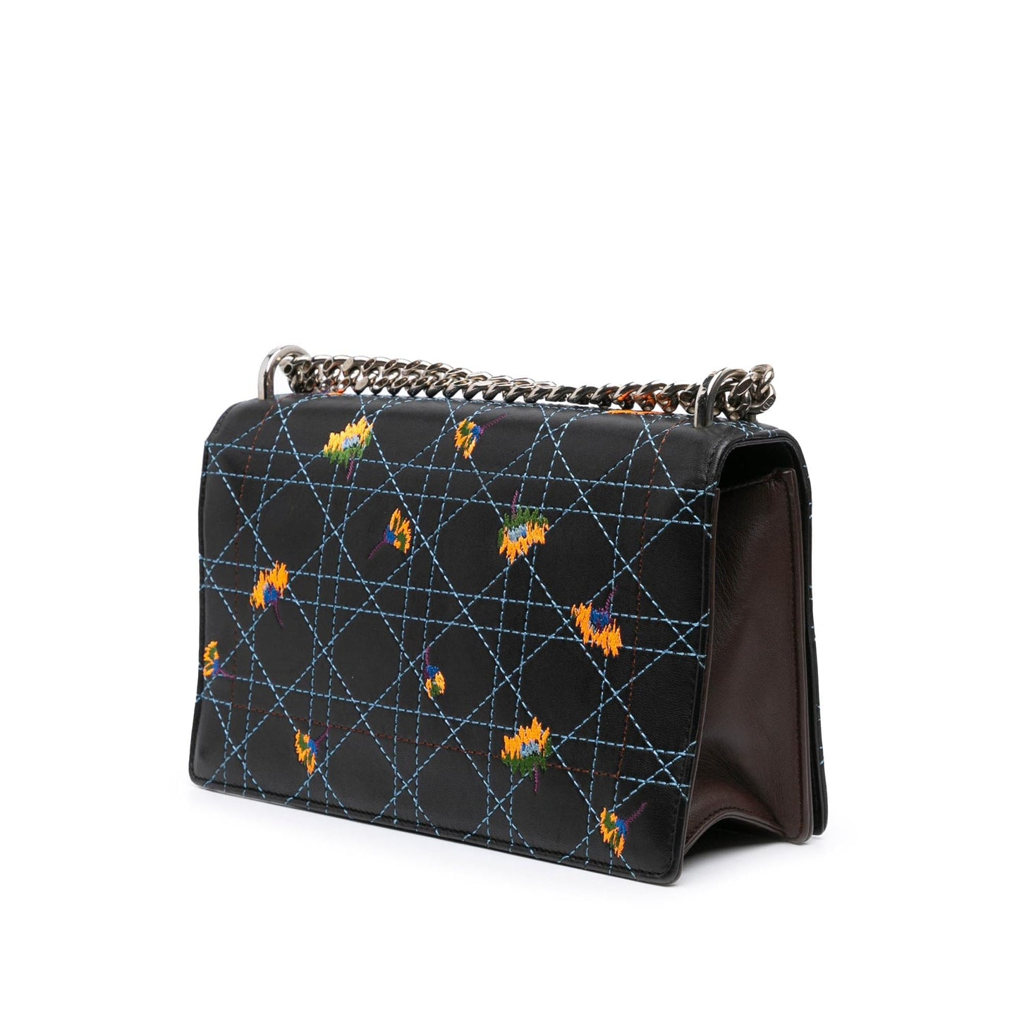 Dior Medium Embroidered Calfskin Diorama Flap