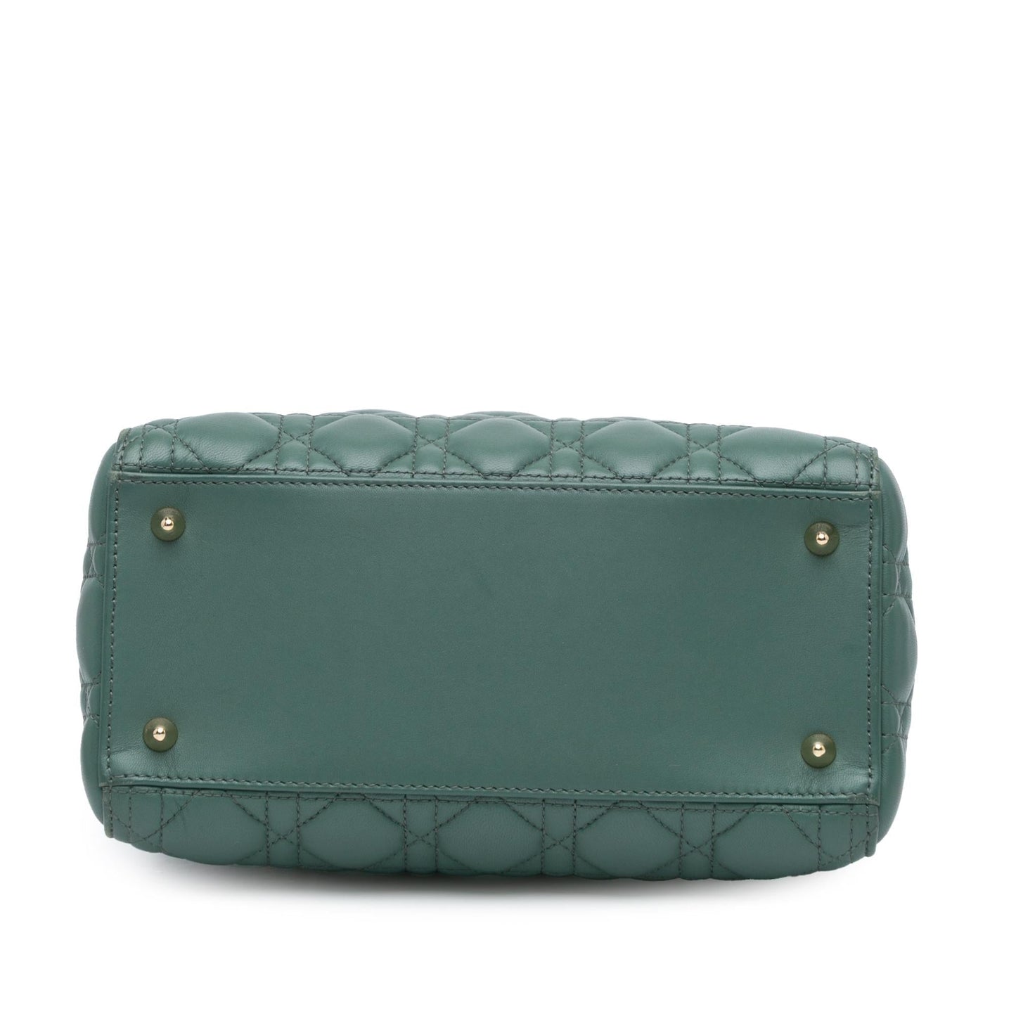 Dior Medium Lambskin Cannage Lady Dior