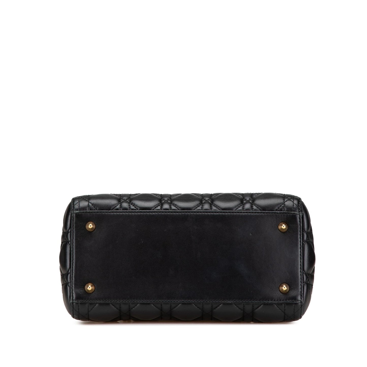 Dior Medium Lambskin Cannage Lady Dior