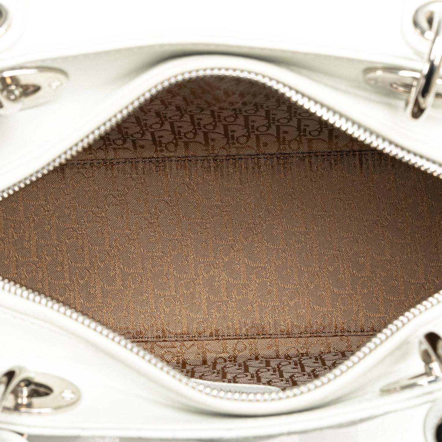 Dior Medium Lambskin Cannage Lady Dior