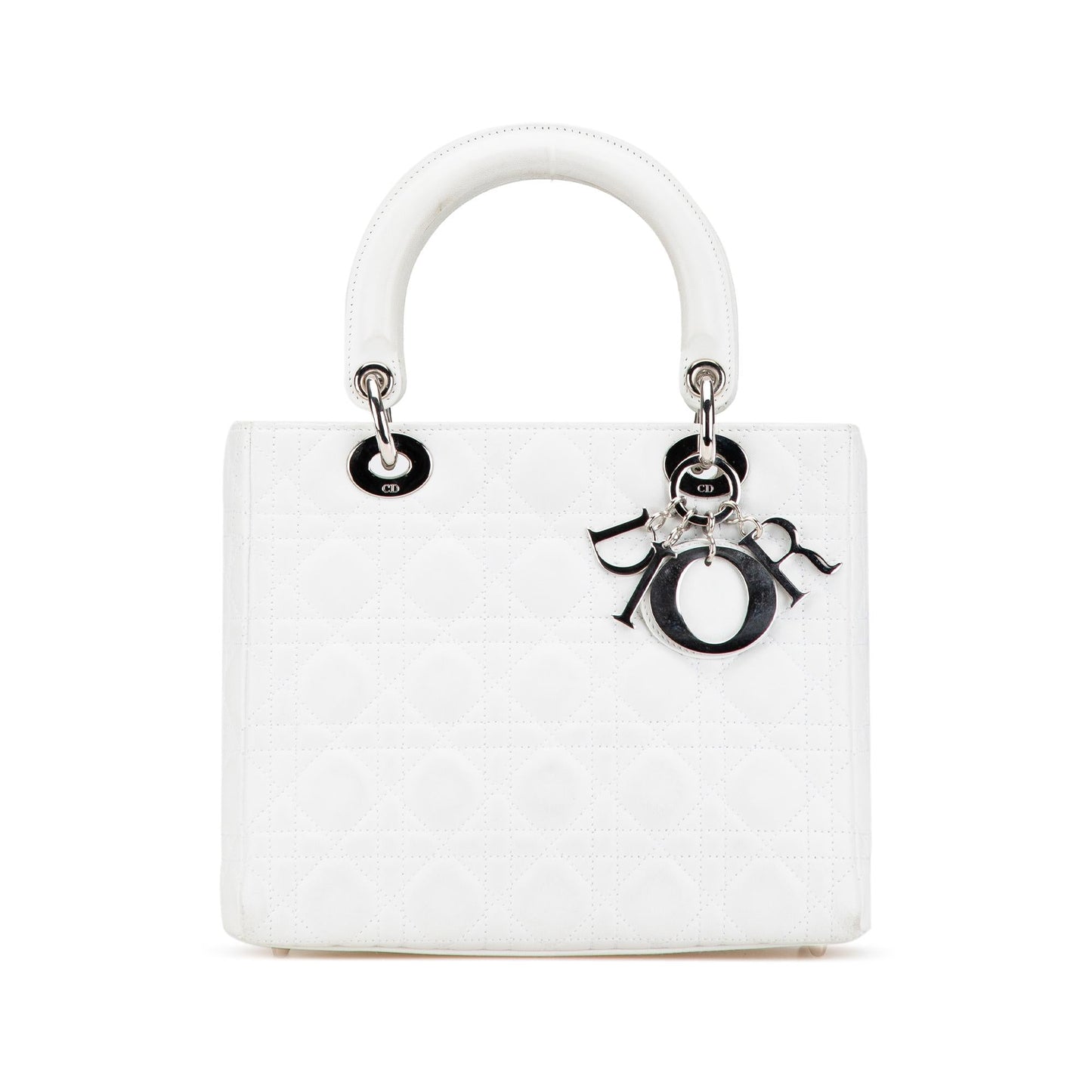 Dior Medium Lambskin Cannage Lady Dior