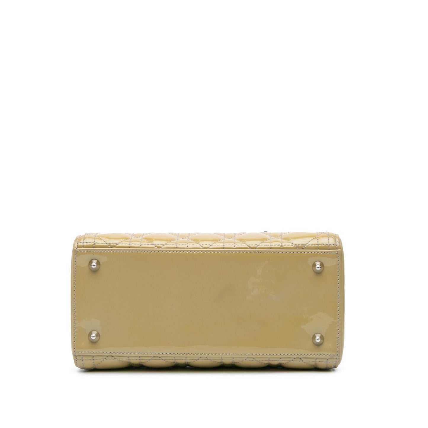 Dior Medium Patent Cannage Lady Dior