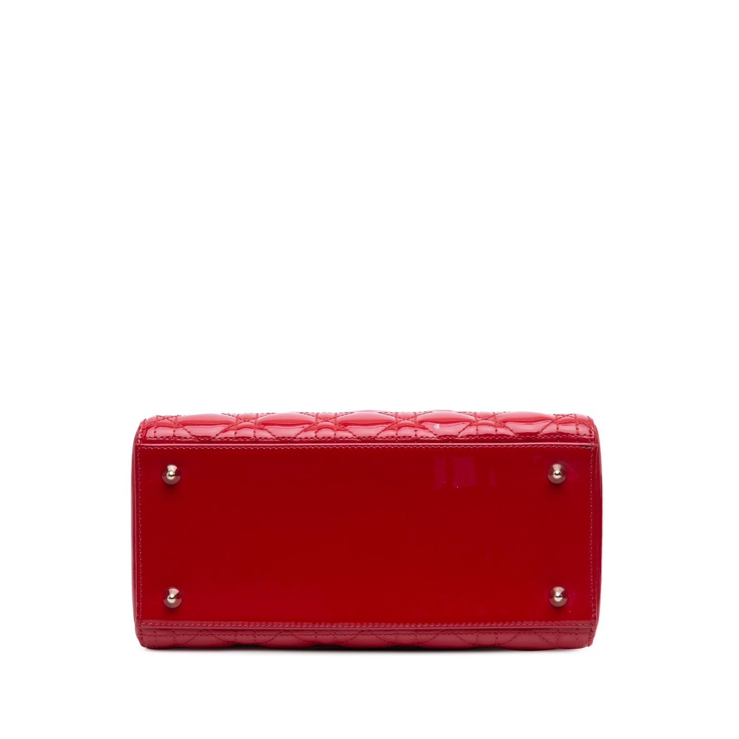 Dior Medium Patent Cannage Lady Dior