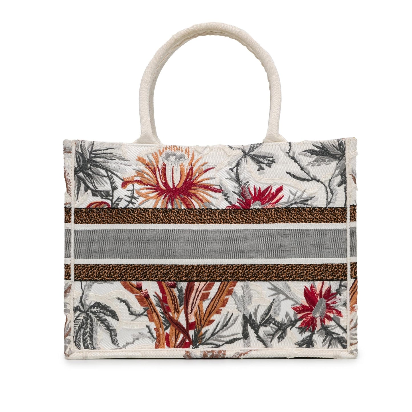 Dior Medium Toile de Jouy Tropicalia Book Tote (SHG-nuIIBd)