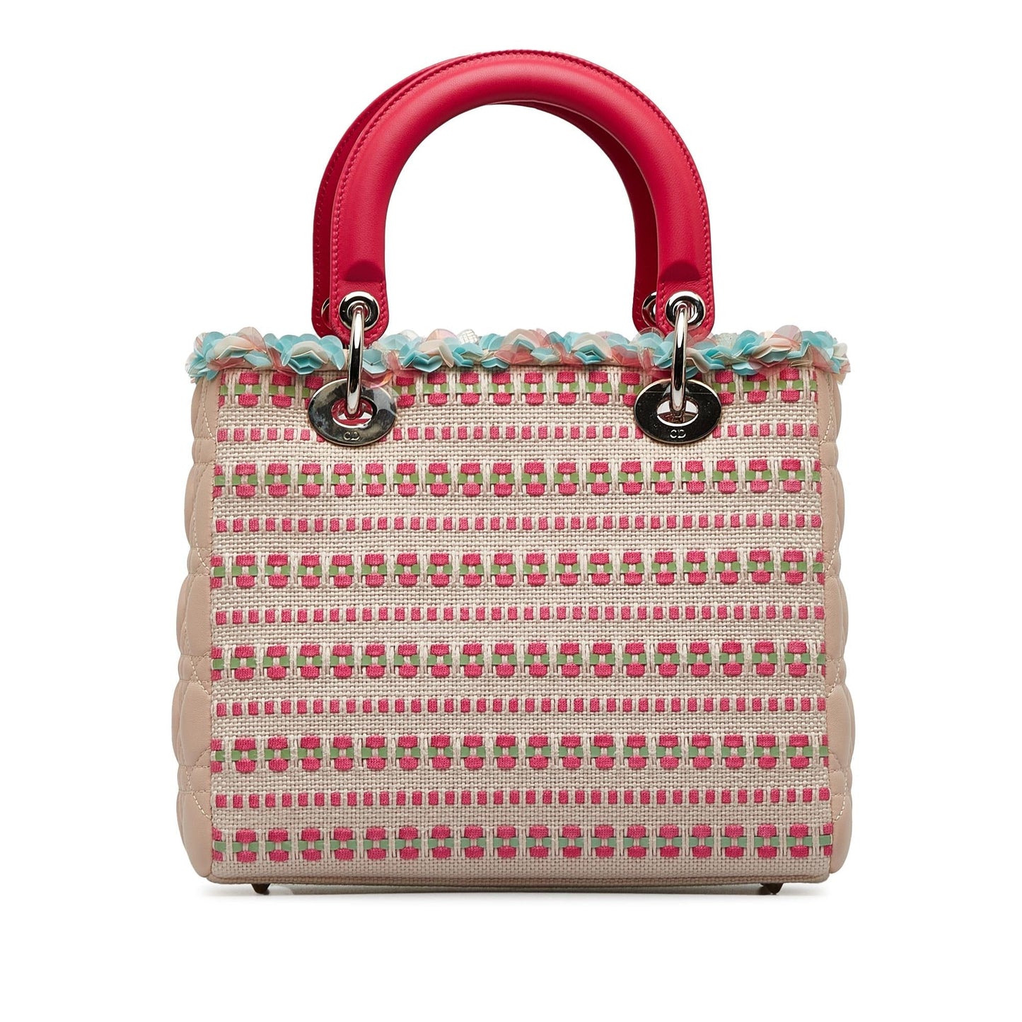 Dior Medium Tweed Lady Dior Satchel (SHG-ZQ8bZF)