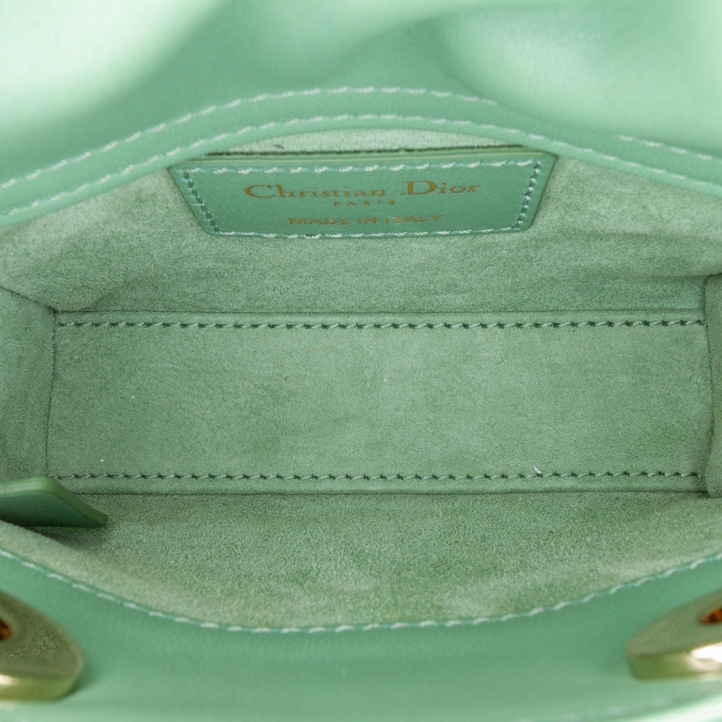Dior Micro Lambskin Cannage Lady Dior