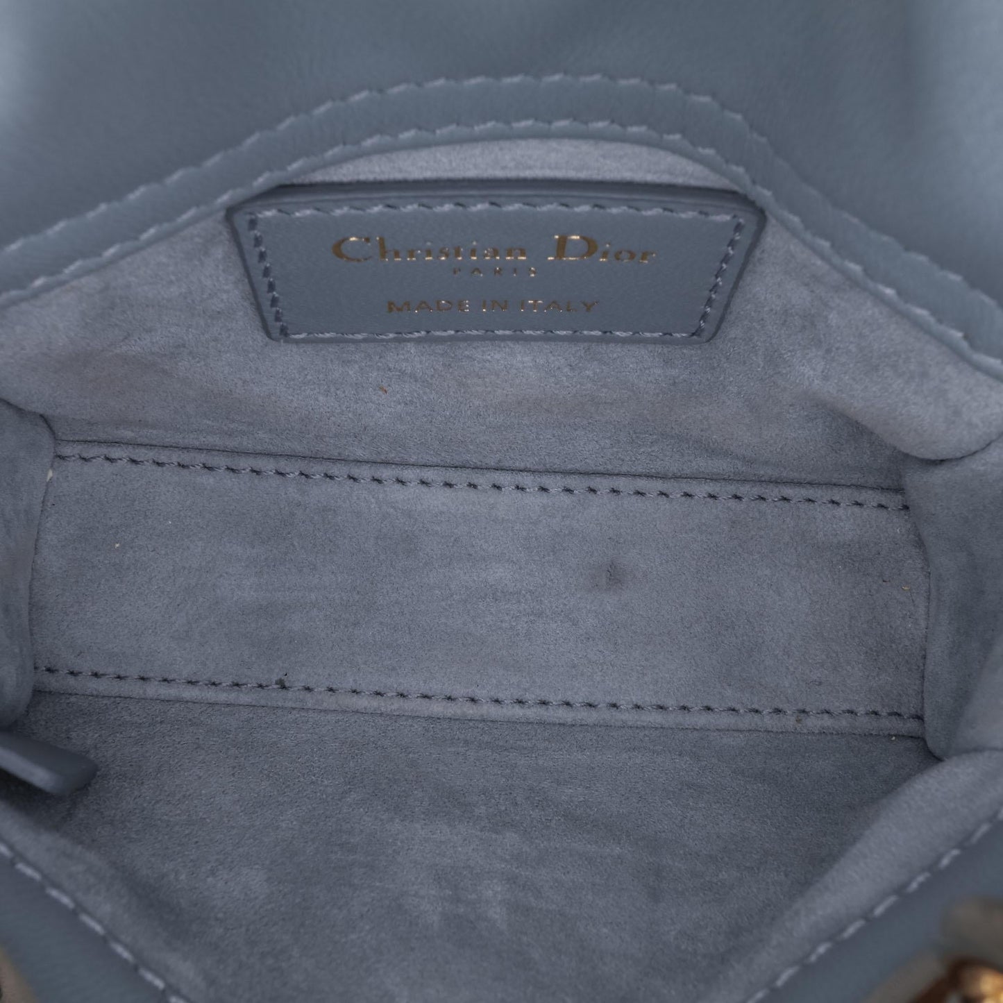 Dior Micro Lambskin Cannage Lady Dior