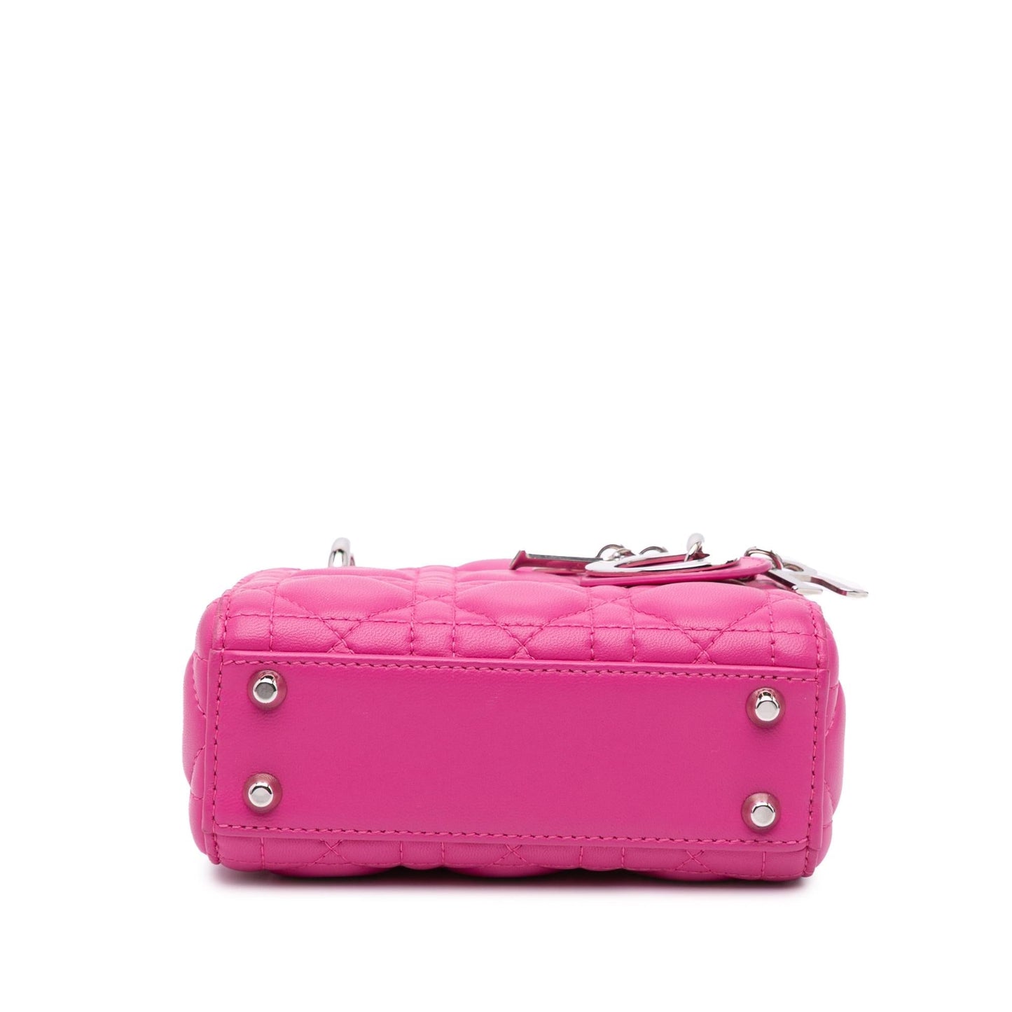 Dior Micro Lambskin Cannage Lady Dior