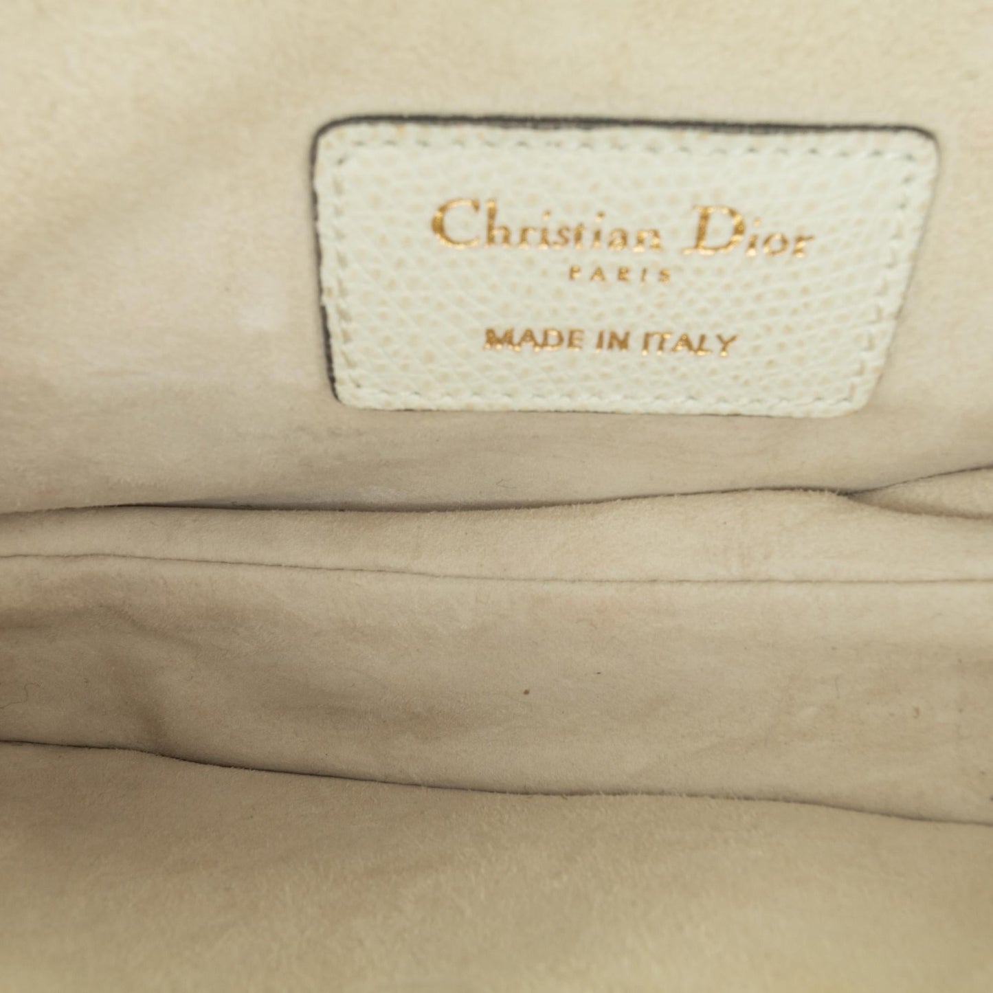 Dior Mini Grained Calfskin Saddle Bag