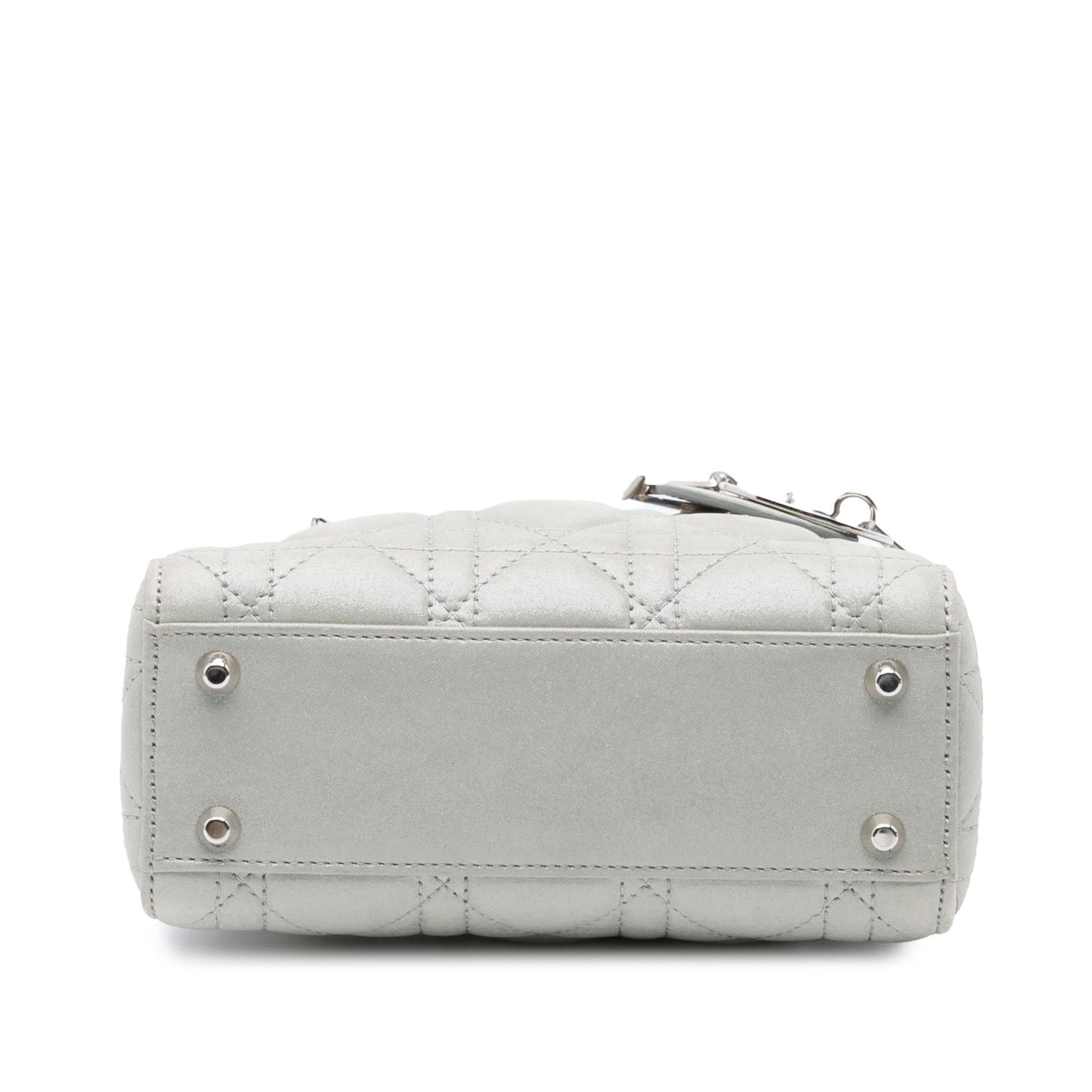 Dior Mini Iridescent Lambskin Cannage Lady Dior