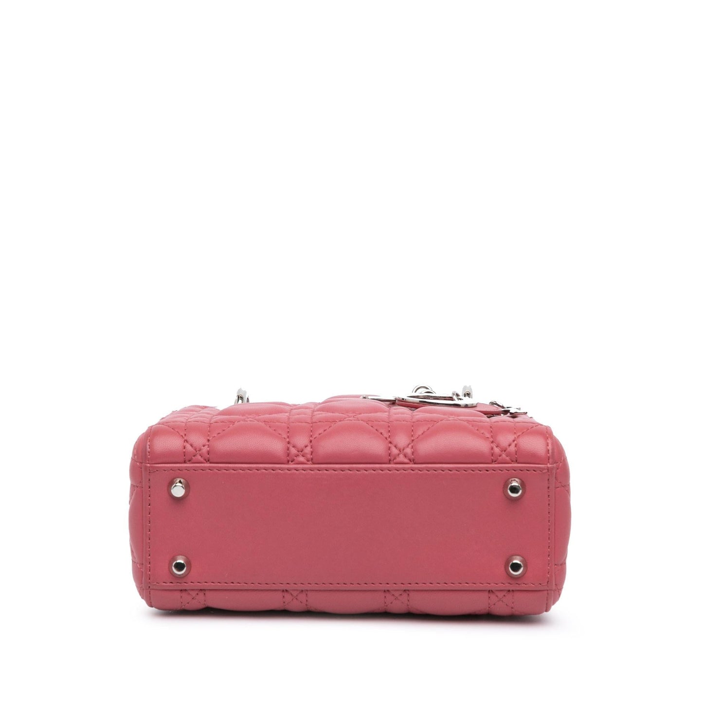 Dior Mini Lambskin Cannage Lady Dior