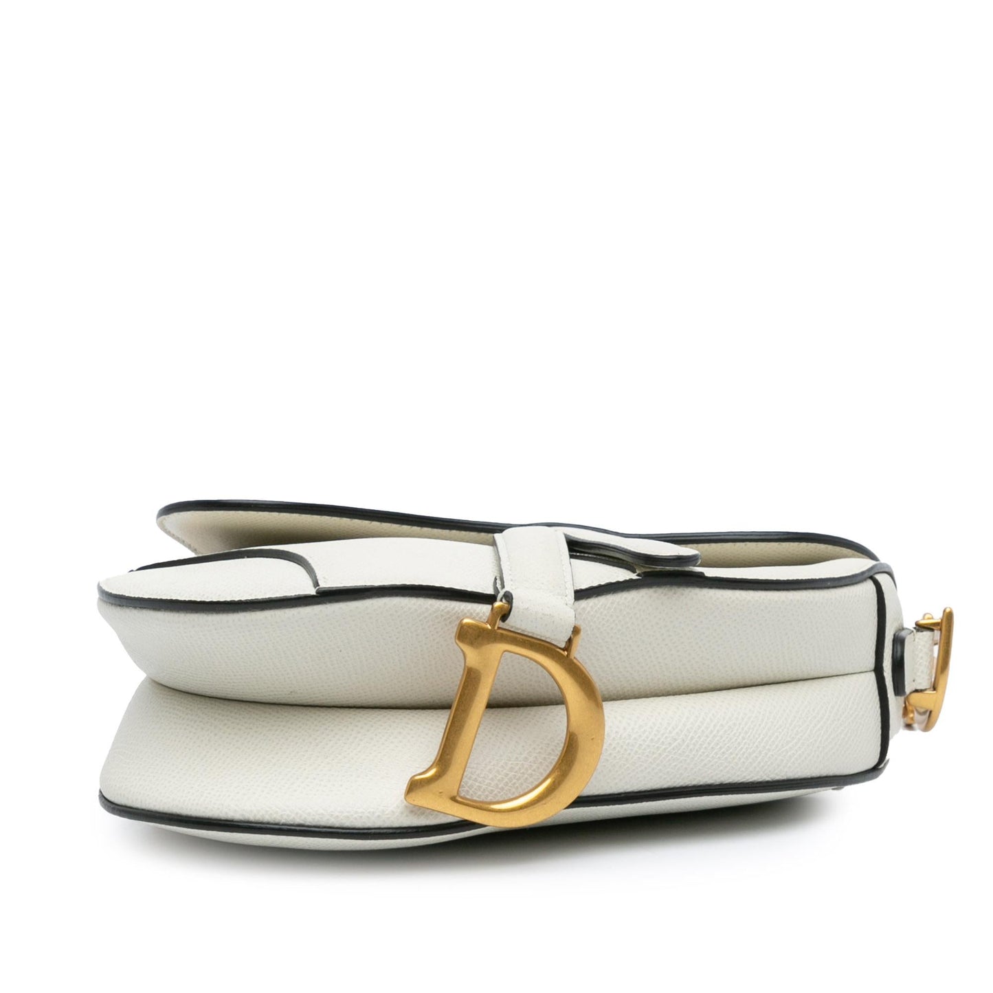 Dior Mini Leather Saddle Bag