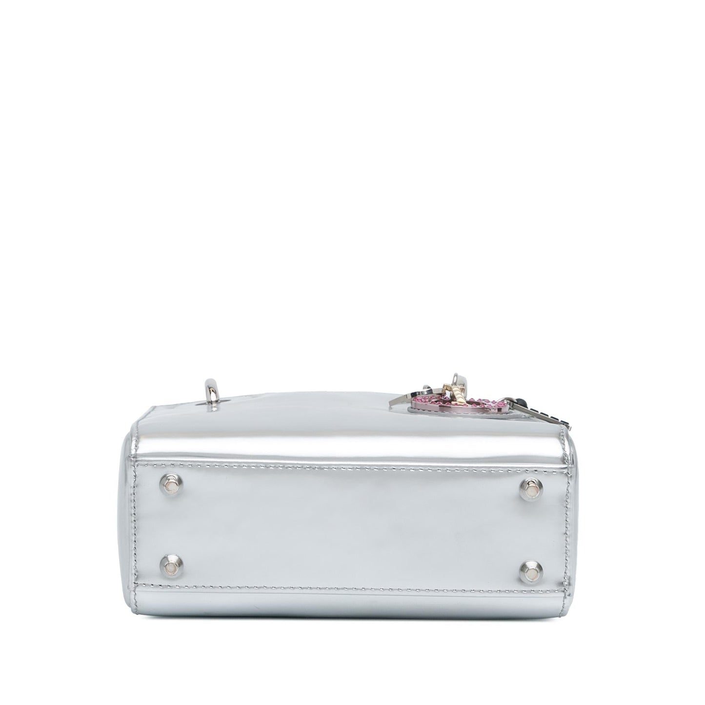Dior Mini Metallic Patent Lady Dior