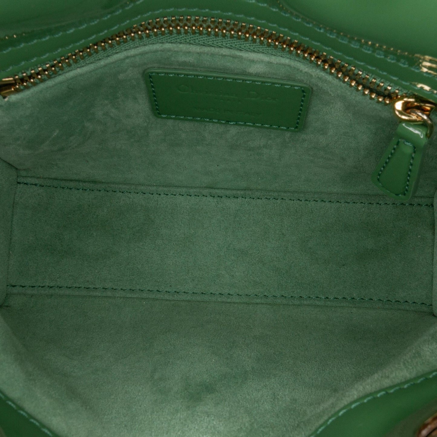 Dior Mini Patent Cannage Lady Dior