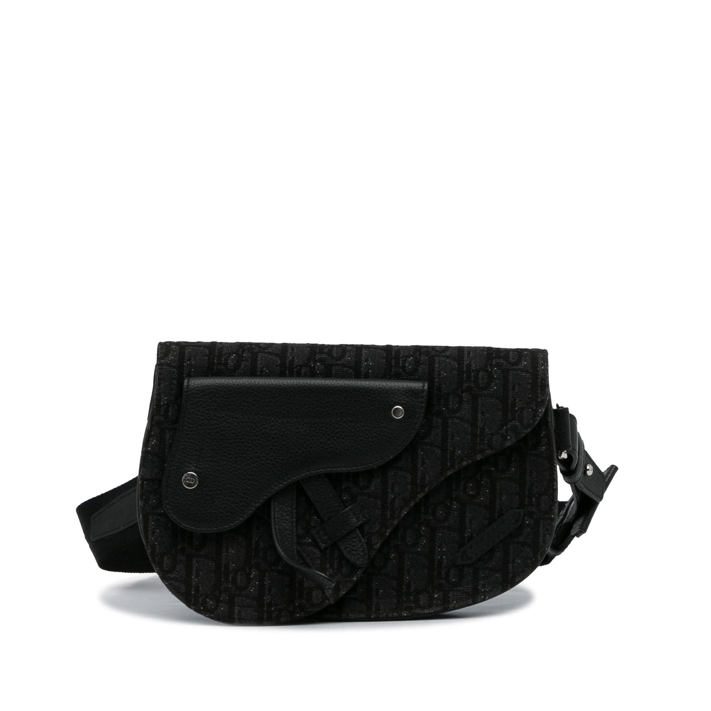 Dior Oblique Canvas Saddle Messenger Bag