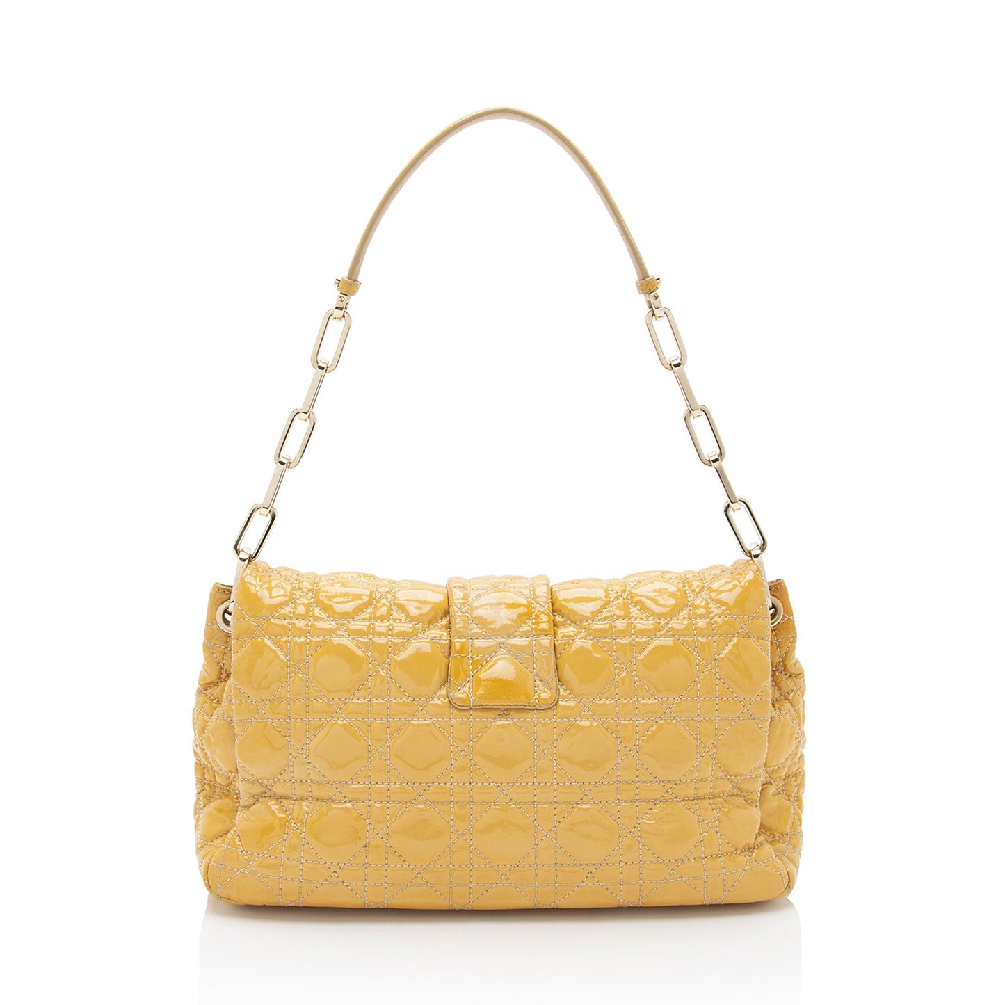 Dior Patent Leather New Lock Flap Bag -